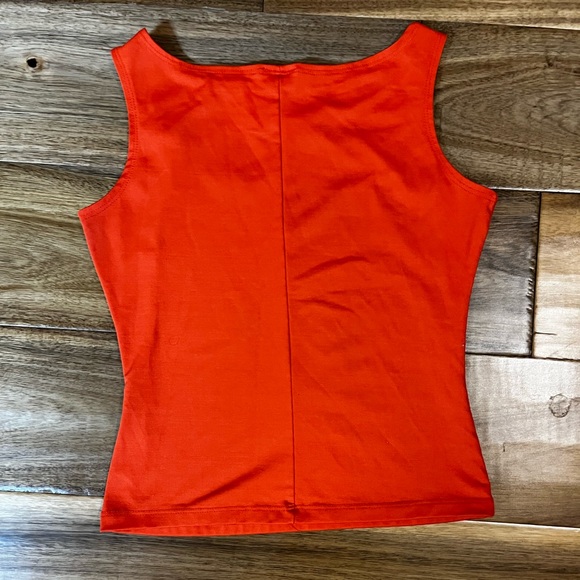 Orange tank top - Picture 2 of 3
